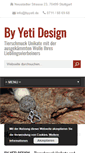 Mobile Screenshot of byyeti.de